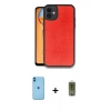 MARSİLYAN™- iPhone 11 Kılıf Kıvılcım Işık Serisi - Siyah Joko Magic 5D Hayalet Cam + Neon Fosforlu Kamera Lens - MI