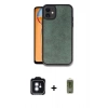 MARSİLYAN™- iPhone 11 Kılıf Kıvılcım Işık Serisi - Siyah Joko Magic 5D Hayalet Cam + PVD Metal Kamera Lens - MI