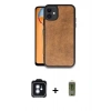 MARSİLYAN™- iPhone 11 Kılıf Kıvılcım Işık Serisi - Siyah Joko Magic 5D Hayalet Cam + PVD Metal Kamera Lens - MI