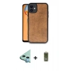 MARSİLYAN™- iPhone 11 Kılıf Kıvılcım Işık Serisi - Siyah Joko Magic 5D Hayalet Cam + Raze Metal Kamera Lens - MI