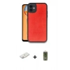 MARSİLYAN™- iPhone 11 Kılıf Kıvılcım Işık Serisi - Siyah Joko Magic 5D Hayalet Cam + Renkli Kamera Lens Koruma Cam - PE