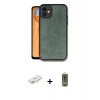 MARSİLYAN™- iPhone 11 Kılıf Kıvılcım Işık Serisi - Siyah Joko Magic 5D Hayalet Cam + Renkli Kamera Lens Koruma Cam - PE