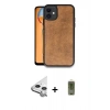 MARSİLYAN™- iPhone 11 Kılıf Kıvılcım Işık Serisi - Siyah Joko Magic 5D Hayalet Cam + Raze Metal Kamera Lens - GS