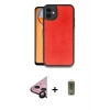MARSİLYAN™- iPhone 11 Kılıf Kıvılcım Işık Serisi - Siyah Joko Magic 5D Hayalet Cam + Raze Metal Kamera Lens - SH