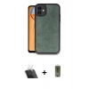 MARSİLYAN™- iPhone 11 Kılıf Kıvılcım Işık Serisi - Siyah Joko Magic 5D Hayalet Cam + Kamera Lens Koruma Cam - SF
