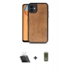 MARSİLYAN™- iPhone 11 Kılıf Kıvılcım Işık Serisi - Siyah Joko Magic 5D Hayalet Cam + Kamera Lens Koruma Cam - SF