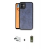 MARSİLYAN™- iPhone 11 Kılıf Kıvılcım Işık Serisi - Siyah Joko Magic 5D Hayalet Cam + Pers Alüminyum Kamera Lens - YL