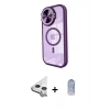 MARSİLYAN™- iPhone 11 Kılıf Kıvılcım Modern Koleksiyonu - Siyah Joko Magic 5D Cam + Raze Metal Kamera Lens - GS