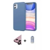 MARSİLYAN™- iPhone 11 Kılıf Kozmos Yansıma Özel Seri - Siyah Joko Magic 5D Cam + Raze Metal Kamera Lens - SH