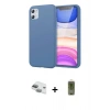 MARSİLYAN™- iPhone 11 Kılıf Kozmos Yansıma Özel Seri - Siyah Joko Magic 5D Hayalet Cam + Pers Alüminyum Kamera Lens - YL