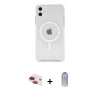 MARSİLYAN™- iPhone 11 Kılıf Kutup Klasik Serisi - Siyah Joko Magic 5D Cam + Pers Alüminyum Kamera Lens - KI