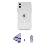 MARSİLYAN™- iPhone 11 Kılıf Kutup Klasik Serisi - Siyah Joko Magic 5D Cam + Raze Metal Kamera Lens - MR