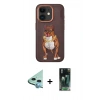 MARSİLYAN™- iPhone 11 Kılıf Nova Form Koleksiyonu - Şeffaf 360 Full Body Arka Koruyucu + Raze Metal Kamera Lens - MI
