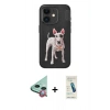 MARSİLYAN™- iPhone 11 Kılıf Nova Form Koleksiyonu - Şeffaf Pasifik Cam Ekran Koruyucu + Raze Metal Kamera Lens - KI