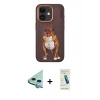 MARSİLYAN™- iPhone 11 Kılıf Nova Form Koleksiyonu - Şeffaf Pasifik Cam Ekran Koruyucu + Raze Metal Kamera Lens - MI