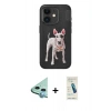 MARSİLYAN™- iPhone 11 Kılıf Nova Form Koleksiyonu - Şeffaf Pasifik Cam Ekran Koruyucu + Raze Metal Kamera Lens - MI