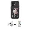MARSİLYAN™- iPhone 11 Kılıf Nova Form Koleksiyonu - Şeffaf Pasifik Cam Ekran Koruyucu + Raze Metal Kamera Lens - GS