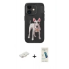 MARSİLYAN™- iPhone 11 Kılıf Nova Form Koleksiyonu - Şeffaf Pasifik Cam Ekran Koruyucu + Renkli Kamera Lens Koruma Cam - YL
