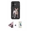 MARSİLYAN™- iPhone 11 Kılıf Nova Form Koleksiyonu - Şeffaf Pasifik Cam Ekran Koruyucu + Raze Metal Kamera Lens - SH