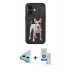 MARSİLYAN™- iPhone 11 Kılıf Nova Form Koleksiyonu - Şeffaf Royal Nano Ekran Koruyucu + Raze Metal Kamera Lens - MI