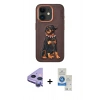 MARSİLYAN™- iPhone 11 Kılıf Nova Form Koleksiyonu - Şeffaf Royal Nano Ekran Koruyucu + Raze Metal Kamera Lens - MR