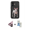 MARSİLYAN™- iPhone 11 Kılıf Nova Form Koleksiyonu - Şeffaf Royal Nano Ekran Koruyucu + Raze Metal Kamera Lens - SH