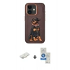 MARSİLYAN™- iPhone 11 Kılıf Nova Form Koleksiyonu - Şeffaf Royal Nano Ekran Koruyucu + Renkli Kamera Lens Koruma Cam - YL