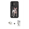 MARSİLYAN™- iPhone 11 Kılıf Nova Form Koleksiyonu - Şeffaf Uv Polymer Nano Ekran Koruyucu + Pers Alüminyum Kamera Lens - GD