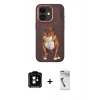 MARSİLYAN™- iPhone 11 Kılıf Nova Form Koleksiyonu - Şeffaf Uv Polymer Nano Ekran Koruyucu + PVD Metal Kamera Lens - TU