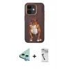 MARSİLYAN™- iPhone 11 Kılıf Nova Form Koleksiyonu - Şeffaf Uv Polymer Nano Ekran Koruyucu + Raze Metal Kamera Lens - MI