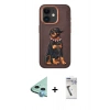 MARSİLYAN™- iPhone 11 Kılıf Nova Form Koleksiyonu - Şeffaf Uv Polymer Nano Ekran Koruyucu + Raze Metal Kamera Lens - MI