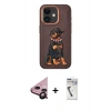 MARSİLYAN™- iPhone 11 Kılıf Nova Form Koleksiyonu - Şeffaf Uv Polymer Nano Ekran Koruyucu + Raze Metal Kamera Lens - SH