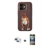 MARSİLYAN™- iPhone 11 Kılıf Nova Form Koleksiyonu - Siyah 34D Hayalet Izgaralı Cam + Pers Alüminyum Kamera Lens - LT