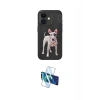 MARSİLYAN™- iPhone 11 Kılıf Nova Form Koleksiyonu - Siyah 3D Antistatik Seramik Nano Ekran Koruyucu