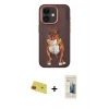 MARSİLYAN™- iPhone 11 Kılıf Nova Form Koleksiyonu - Siyah 6D Mat Seramik Hayalet Nano Ekran Koruyucu + Rainbow Kamera Lens Koruma Cam - KI