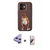 MARSİLYAN™- iPhone 11 Kılıf Nova Form Koleksiyonu - Siyah Bilvis 3D Mat Cam Ekran Koruyucu + Raze Metal Kamera Lens - MR