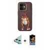 MARSİLYAN™- iPhone 11 Kılıf Nova Form Koleksiyonu - Siyah Buffer Hayalet Cam Ekran Koruyucu + Raze Metal Kamera Lens - MI