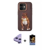MARSİLYAN™- iPhone 11 Kılıf Nova Form Koleksiyonu - Siyah Buffer Hayalet Cam Ekran Koruyucu + Raze Metal Kamera Lens - MR