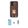 MARSİLYAN™- iPhone 11 Kılıf Nova Form Koleksiyonu - Siyah Joko Magic 5D Cam + Neon Fosforlu Kamera Lens - TU