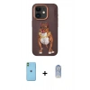MARSİLYAN™- iPhone 11 Kılıf Nova Form Koleksiyonu - Siyah Joko Magic 5D Cam + Neon Fosforlu Kamera Lens - YL