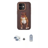 MARSİLYAN™- iPhone 11 Kılıf Nova Form Koleksiyonu - Siyah Joko Magic 5D Cam + Pers Alüminyum Kamera Lens - GI