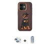 MARSİLYAN™- iPhone 11 Kılıf Nova Form Koleksiyonu - Siyah Joko Magic 5D Cam + Pers Alüminyum Kamera Lens - GI