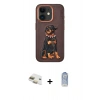 MARSİLYAN™- iPhone 11 Kılıf Nova Form Koleksiyonu - Siyah Joko Magic 5D Cam + Pers Alüminyum Kamera Lens - GD