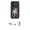 MARSİLYAN™- iPhone 11 Kılıf Nova Form Koleksiyonu - Siyah Joko Magic 5D Cam + Pers Alüminyum Kamera Lens - GD