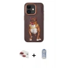 MARSİLYAN™- iPhone 11 Kılıf Nova Form Koleksiyonu - Siyah Joko Magic 5D Cam + Pers Alüminyum Kamera Lens - KI