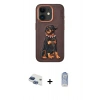MARSİLYAN™- iPhone 11 Kılıf Nova Form Koleksiyonu - Siyah Joko Magic 5D Cam + Pers Alüminyum Kamera Lens - LT