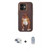MARSİLYAN™- iPhone 11 Kılıf Nova Form Koleksiyonu - Siyah Joko Magic 5D Cam + Pers Alüminyum Kamera Lens - LT