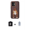 MARSİLYAN™- iPhone 11 Kılıf Nova Form Koleksiyonu - Siyah Joko Magic 5D Cam + PVD Metal Kamera Lens - TU