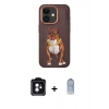 MARSİLYAN™- iPhone 11 Kılıf Nova Form Koleksiyonu - Siyah Joko Magic 5D Cam + PVD Metal Kamera Lens - YL