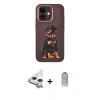 MARSİLYAN™- iPhone 11 Kılıf Nova Form Koleksiyonu - Siyah Joko Magic 5D Cam + Raze Metal Kamera Lens - GS
